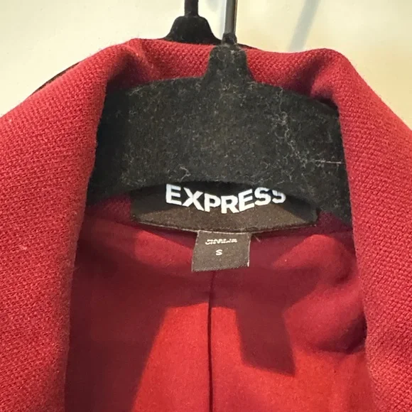 Elegant Burgundy Women's Pants - Picture 6 of 6